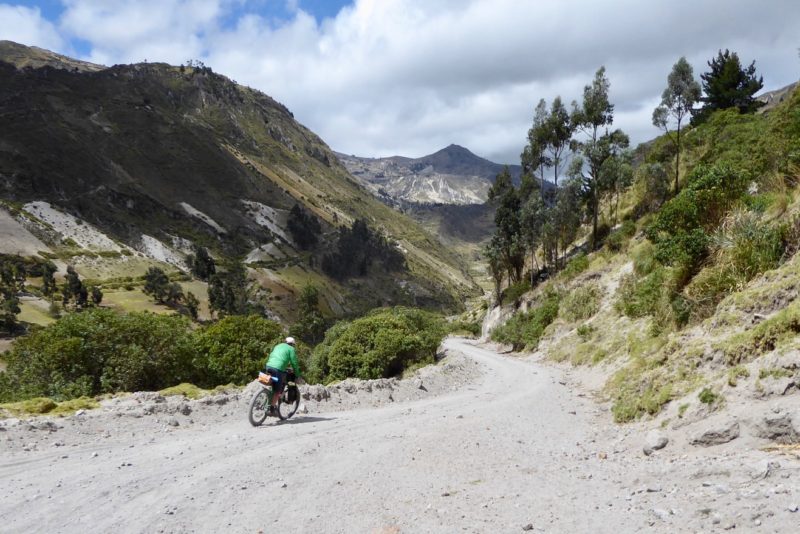 There was a nice descent from Quilotoa before we hit a few steep hills up to Inslivi