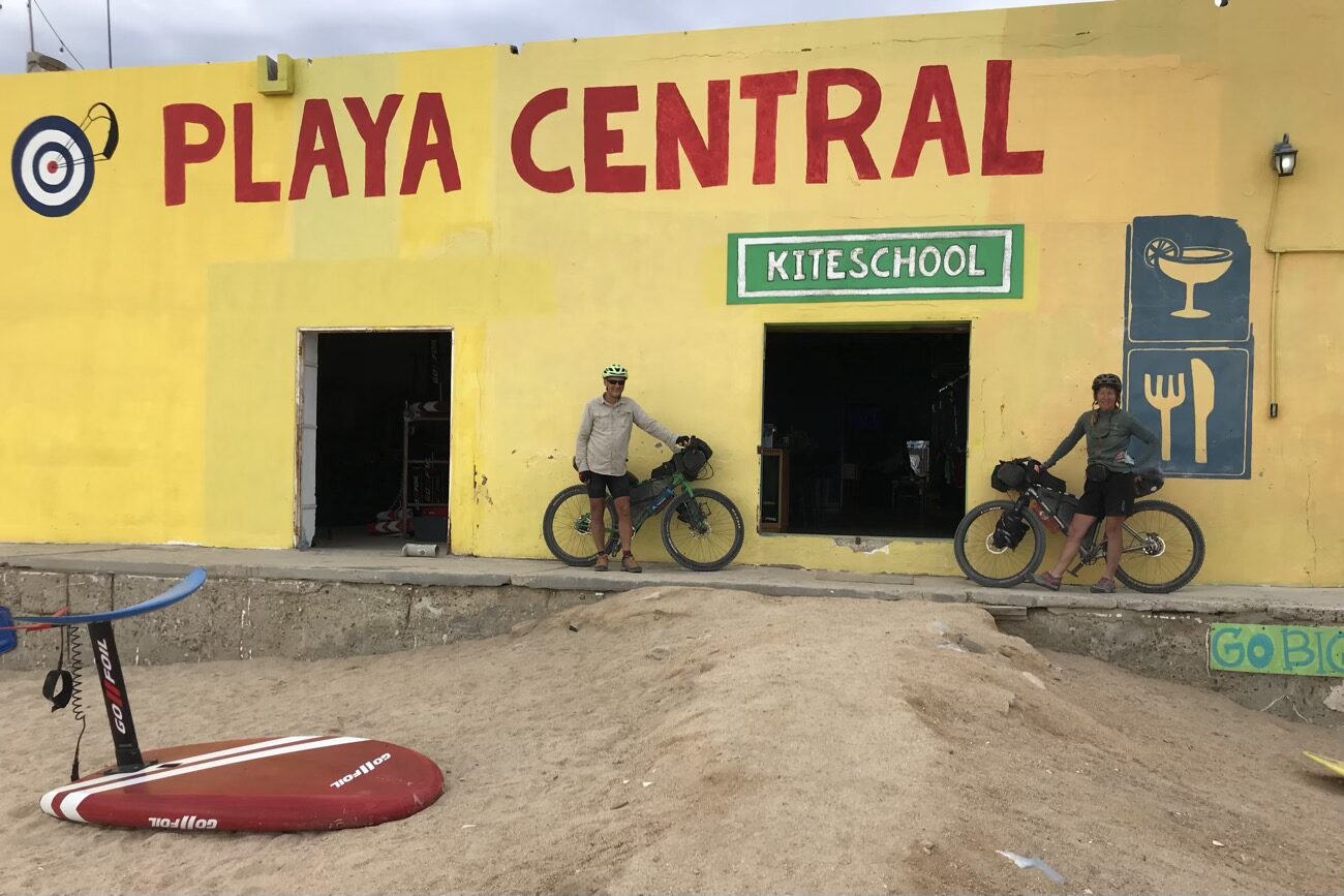 Playa Central – our base for learning new skills that embrace the wind