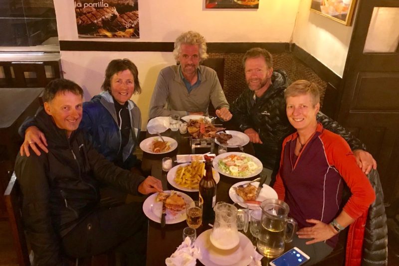 A fun Pisco Sour evening together (with Richard – cyclist from the US on a 4 year mission)
