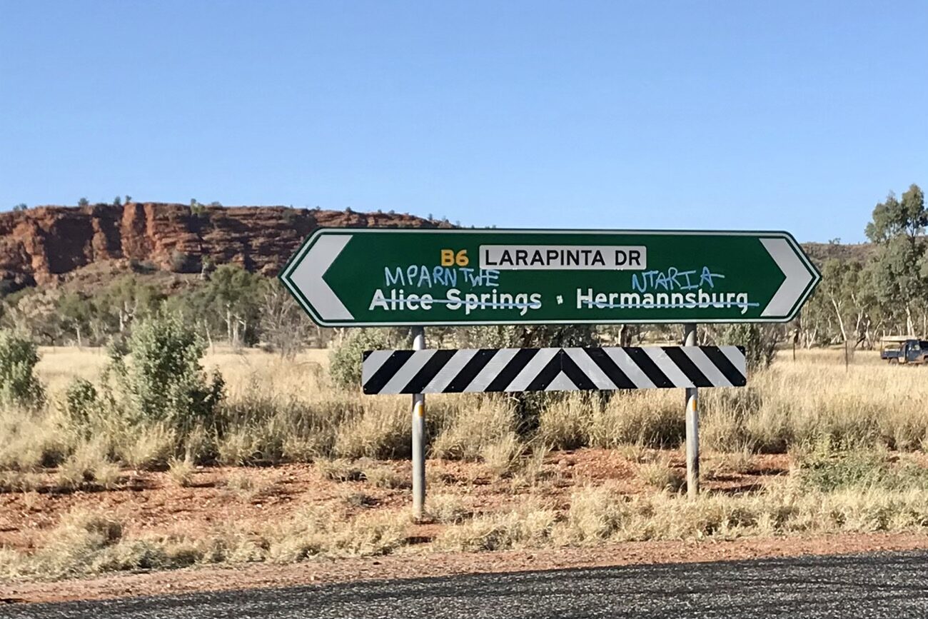 Aboriginal place names are still a way off being used more widely