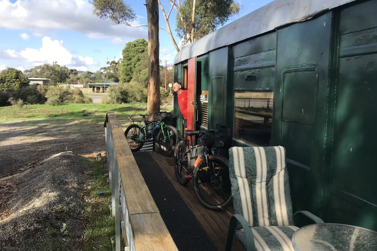 All aboard – the train carriage accommodation in Hallet
