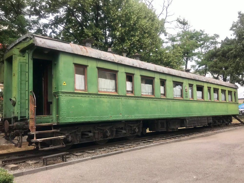 Stalins personal railway carriage – armour plated and weighing 83 tonnes