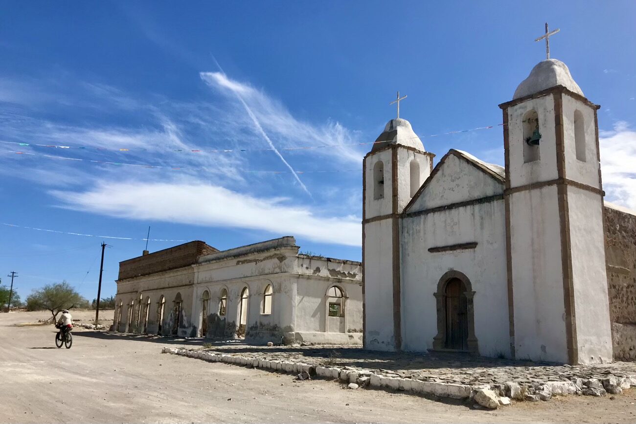 The town of San Luis Gonzaga is an old mission town that has seen better days