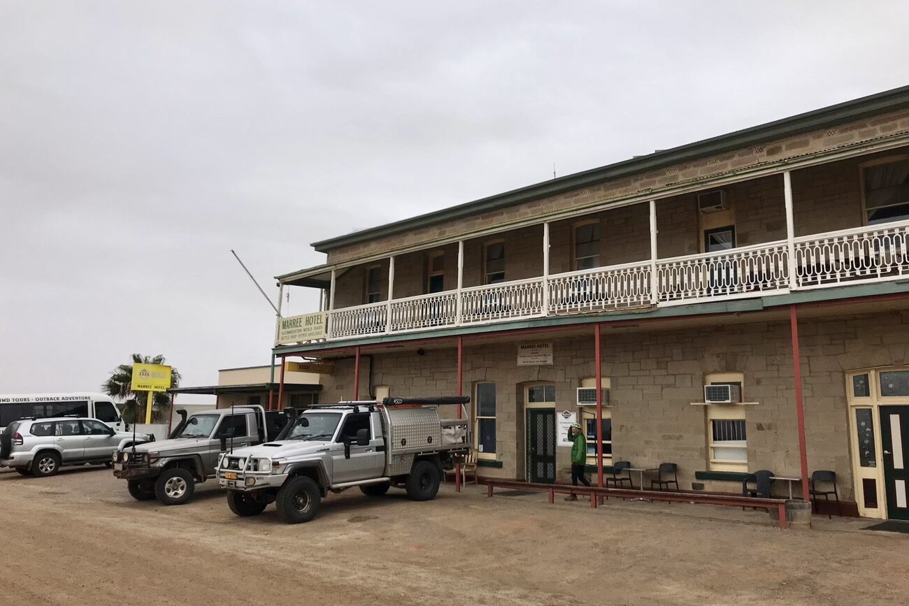 The Marree hotel – old but comfy