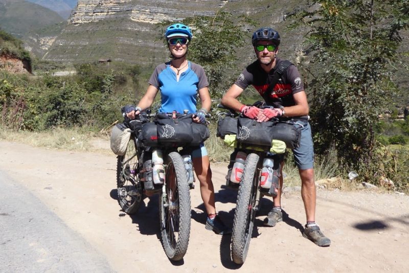 Mark and Hana, legend long distance kiwi  bikepackers