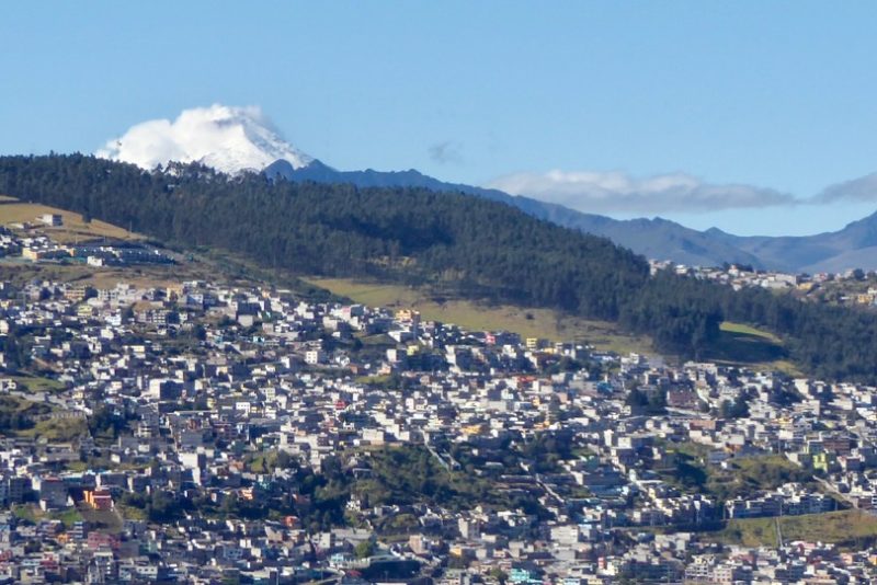And SE is a view of Cotopaxi