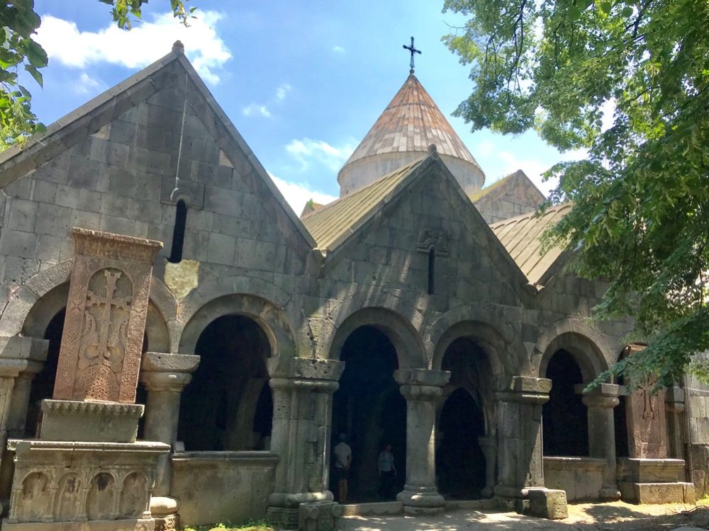 Sanahin literally means ‘this one is older than that one’ and refers to 2 old monasteries in neighbouring towns that compete on the age front. Sanahin Monastry was an important centre of learning in Armenia in medieval times