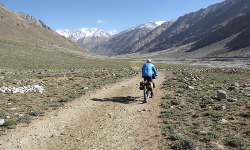 Almost at the end of the descent into the Gunt valley and onto the Pamir Highway
