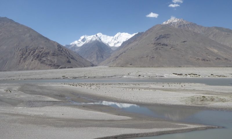 Looking across the width of the Wakhan Corridor