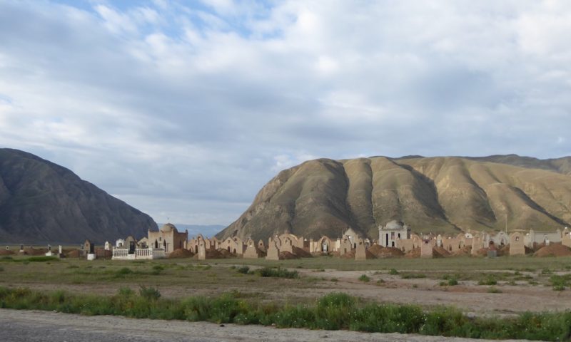 Cemetery on the road to Naryn