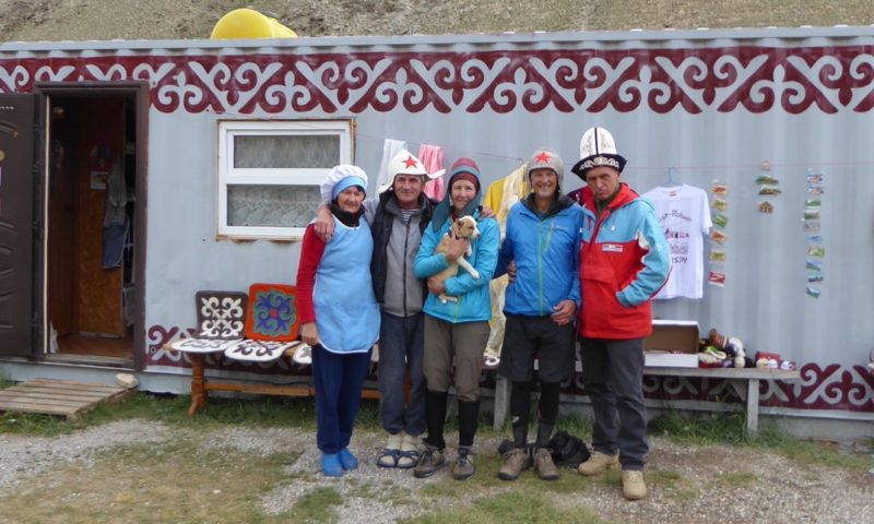 Our friendly yurt hosts