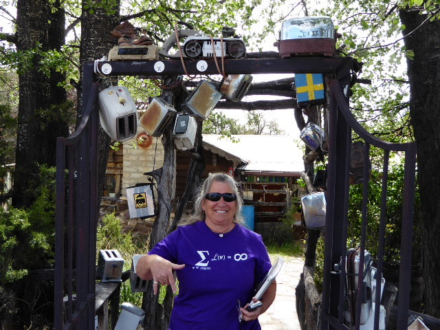 Nita – trail angel for the Continental Divide Trail 2015 – and owner of the Toaster House