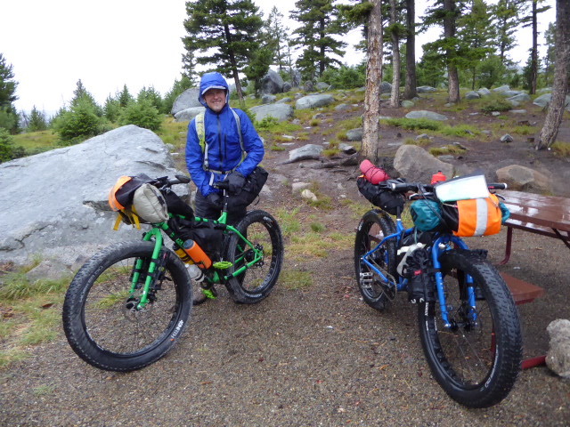 Our first wet pack up of gear and wearing of full rain kit