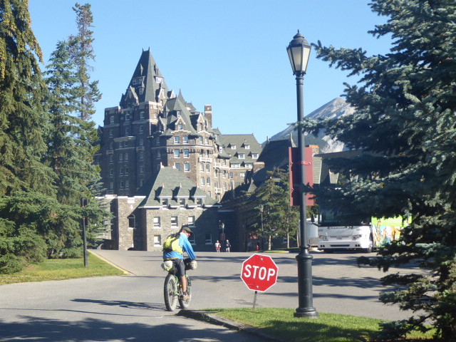 STOP – you are now in Banff at the end of the trail