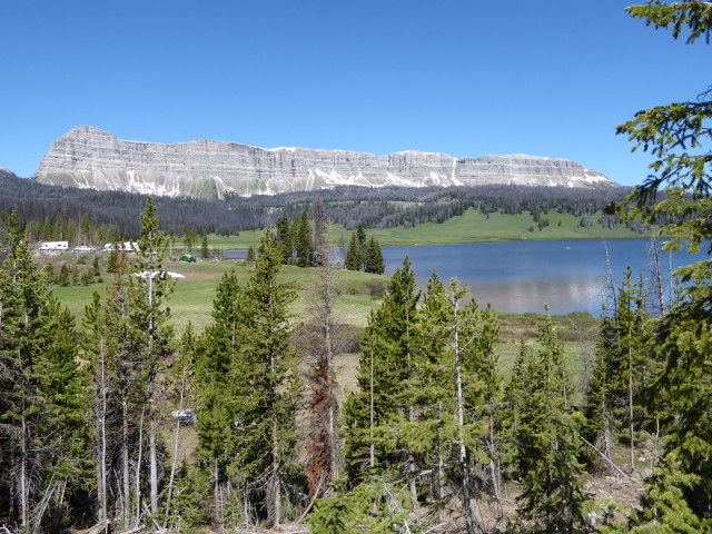 Brooks Lake, just before the pass