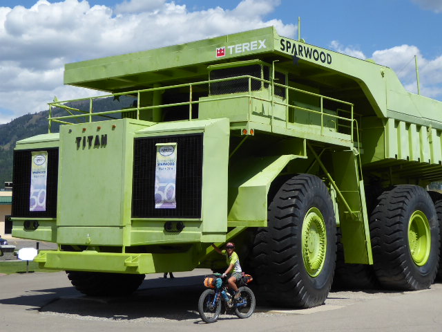Sparwood’s Terex 33-19 Titan – for 25 years it was the largest dump truck in the world