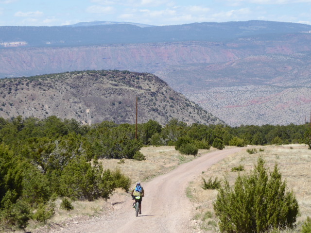 Final descent to Abiquiu on the Chama river